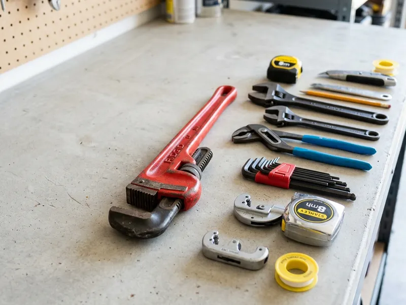 Professional plumbers in Sutherland, NE equipped with top-tier tools for residential and commercial plumbing services.